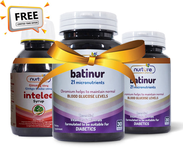 2 Batinur + FREE 1 Intelee syrup Offer